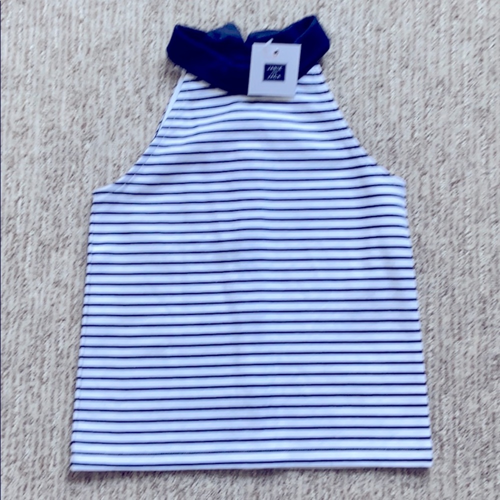Janie & Jack Girl’s Collared Nautical Top NWT